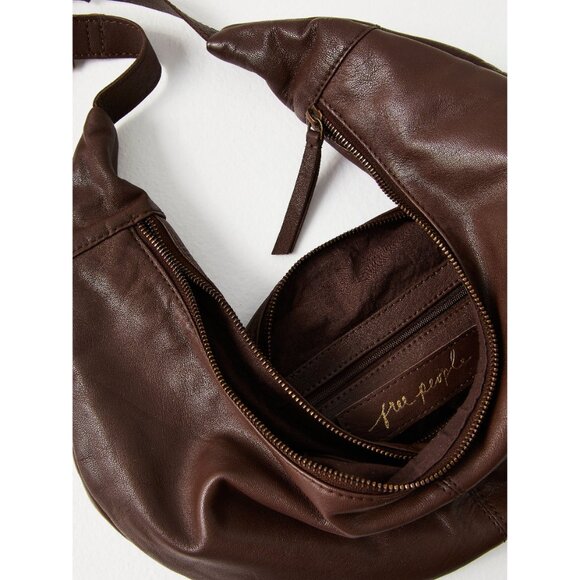 Free People Dark Brown Shoulder Bag - Picture 6 of 8